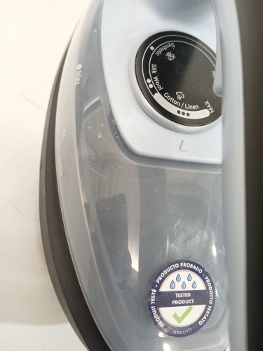 ROWENTA FREEMOVE CORDLESS IRON, PORTABLE STEAMER - 1600W - BLUE AND BLACK (ITEM: DE6730) image 5