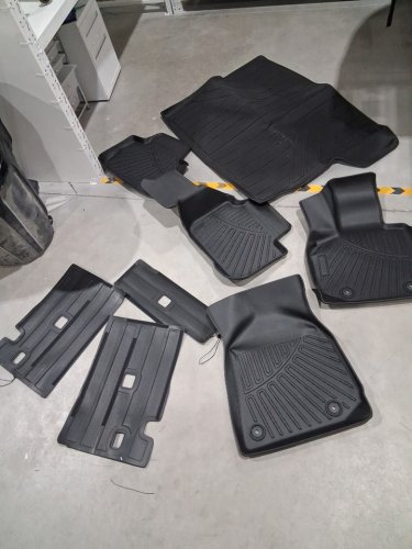 7PC All Weather TPE Floor Mats Fit for - BMW X3 2025-2026 - Black image 4