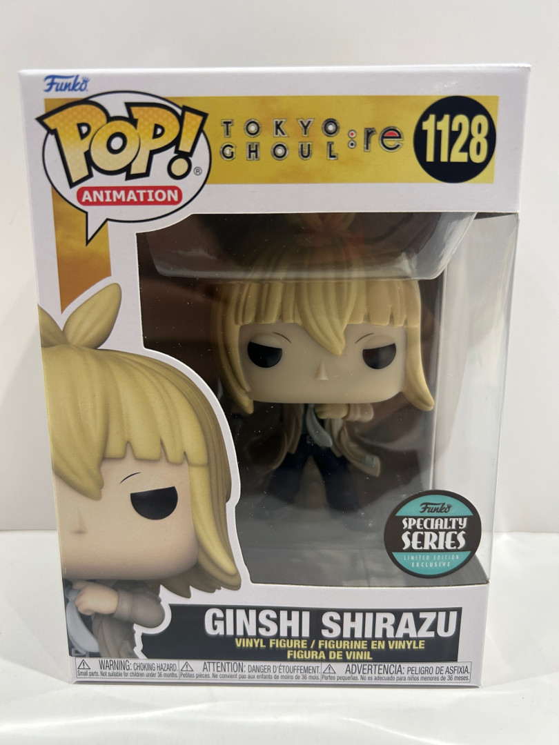 Funko pop! **funko specialty series** Animation: tokyo ghoul - ginshi shirazu vinyl figure (#1128) image 2