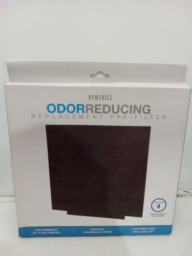 4pk Homedics Odor Reducing Pre-Filter for AP-15 Air Purifier (Model: AP-15CRF) image 2