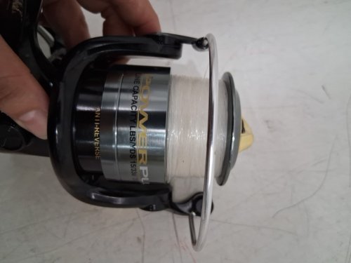 Offshore Angler Power Plus Reel Spinning - BLACK/SILVER image 3