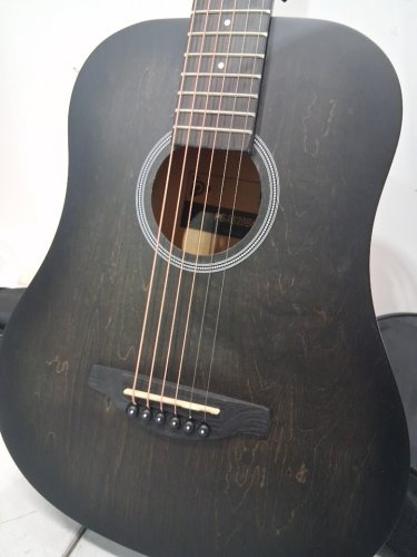 pyle Acoustic Guitar premium Kit 1/2 Junior Size - 34" - right-handed - black (model: pga820bk) image 4