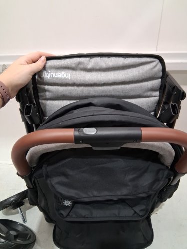 Summer by Ingenuity 3Dquickclose CS+ Compact one touch Folding Stroller - 50LBS max - GREY/BLACK (MODEL: 31900) image 7