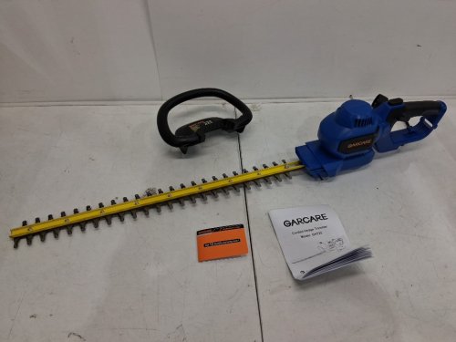 GARCARE CORDED ELECTRIC HEDGE TRIMMER - 24" DUAL-ACTION BLADE - BLUE - (MODEL:‎GHT25) image 3