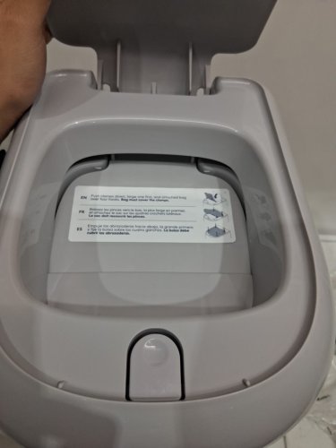 Diaper Genie Signature with easy roll refill - 27" - light grey (model: I000892) image 5