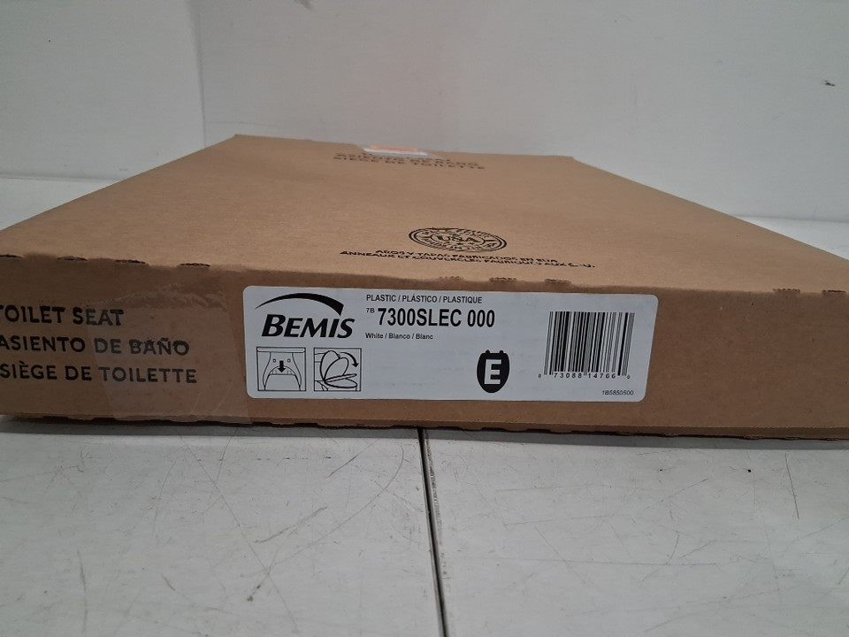 BEMIS 7300SLEC 000 TOILET SEAT - SLOW CLOSE AND REMOVES EASY FOR CLEANING, ELONGATED, WHITE image 4