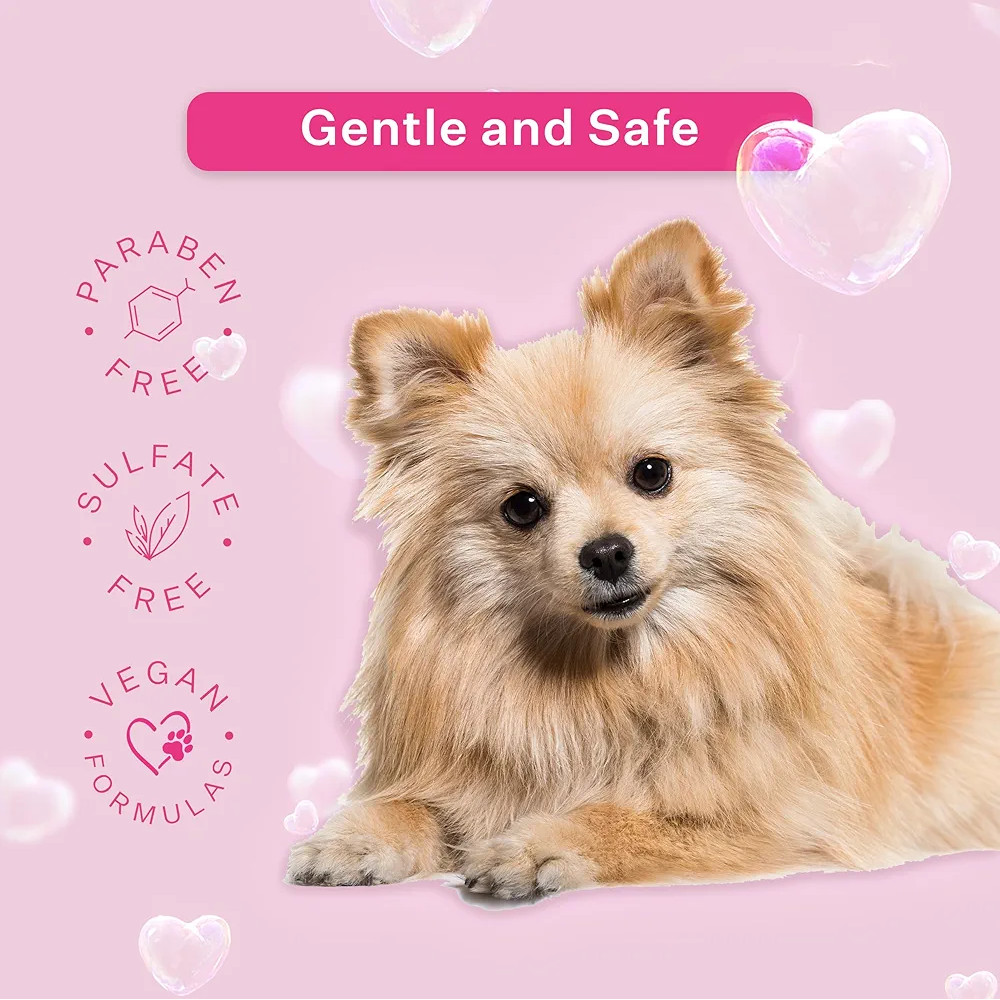 4 PARIS HILTON Iconic Pet Silken Serum for dogs for sleek shine & frizz control - 180ml - fragrance free & hypo-allergenic image 2