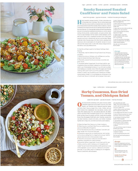 (Hardcover) Oh She Glows Salads: Get Glowing: Protein-Packed, Plant-Based Salads for Every Season Cookbook by Angela Liddon image 4