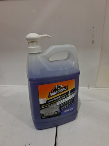 ARMORALL DEEPING CLEANING SNOW FOAM CAR WASH solution WITH PUMP - 3.78L image 2