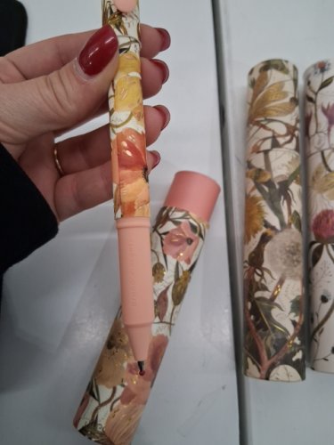 3PK Bruno Visconti Smooth Writing Soft Touch Ballpoint Pen - 0.7 mm - BLACK/ Pink Spring Floral (Model: 20-0264/21) image 4