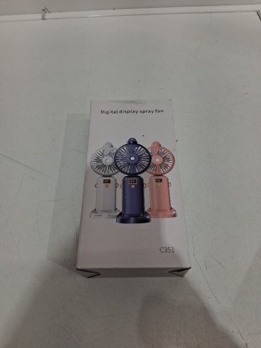 Digital Display Spray fan - navy blue (model: c351) image 2