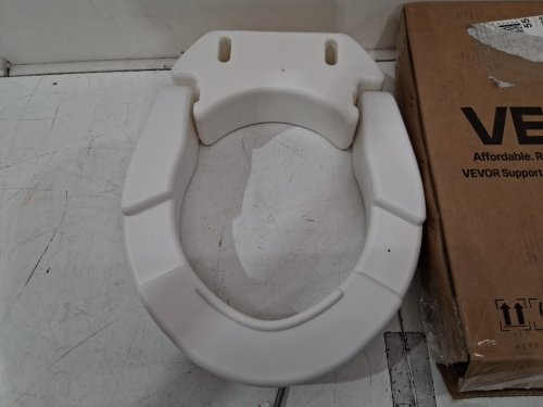 RAISED TOILET SEAT - 3.5" - 300LB CAPACITY - WHITE (MODEL: SC7060Q-S-4) image 4