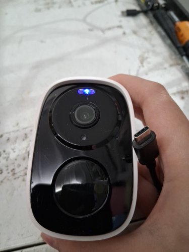 Wireless BATTERY POWER Outdoor DUAL-BAND WI-FI CAMERA WITH UP TO 2K UHD RECORDING - WHITE/BLACK (MODEL: CB54W) image 4