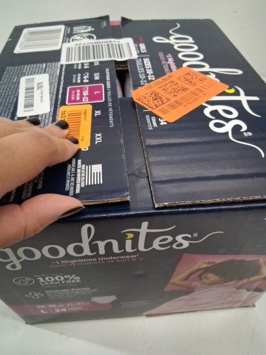 34PK GIRLS GOODNITES BEDWETTING NIGHT TIME UNDERWEAR, LARGE, FITS SIZES 10-12, (MODEL:‎00036000533613) image 4