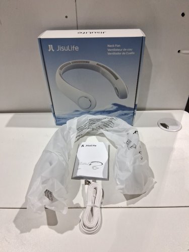 Jisulife LIFE4 5-Speed portable neck fan - OSFM - White (model: fa14-s) image 2