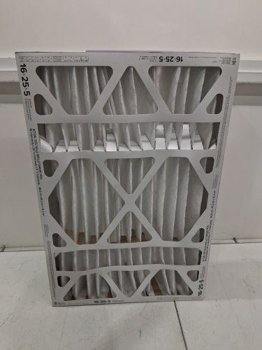 FILTRETE MPR 1550 PLEATED AC FURNACE AIR FILTER HEALTHY LIVING ALLERGEN REDUCTION - 16" x 25" x 5" image 2