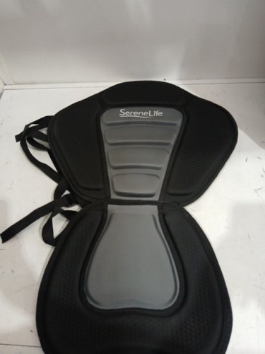 serenelife detachable adjustable paddleboard seat - universal fit - black/grey image 3