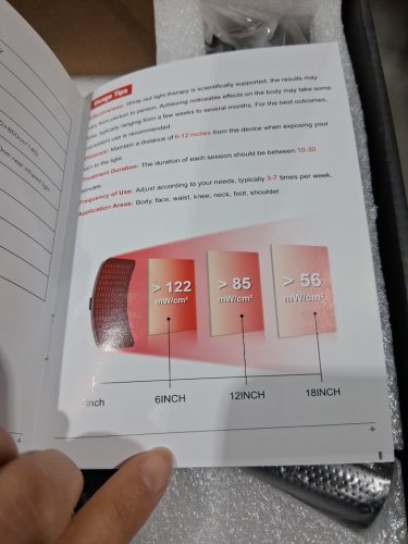 SUNKENET Red Light Therapy for Face and Body WITH 25W Infrared Red-Light Panel - 660nm - 850nm image 7