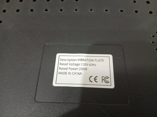 TAEVNO BLUETOOTH VIBRATION PLATE EXERCISE MACHINE WITH REMOTE - 450LBs CAP - BLACK image 11