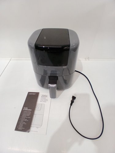 CHEFMAN MINI TURBOFRY TOUCH DIGITAL AIR FRYER - 2QT - GREY (MODEL: RJ38-2T-GREY) image 3