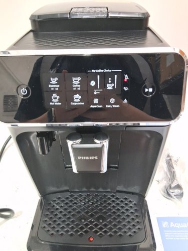 PHILIPS 2200 SERIES FULLY AUTOMATIC ESPRESSO/COFFEE MACHINE WITH BUILT-IN MILK FROTHER & GRINDER - BLACK (MODEL: EP2220/14) image 5