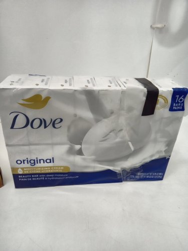 16pk DOVE ORIGINAL BEAUTY bar soap - moisturizing cream - 106g/each image 2