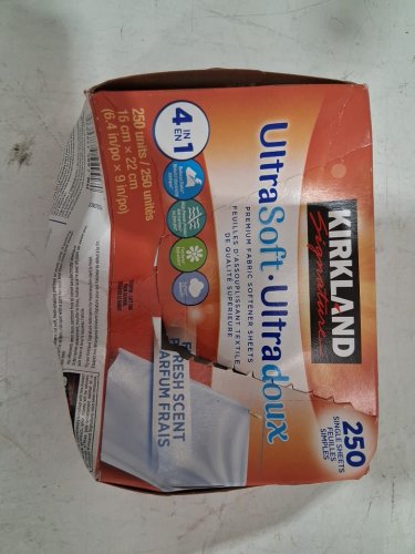 250PK Kirkland Signature UltraSoft Premium Fabric Softener Sheets image 2