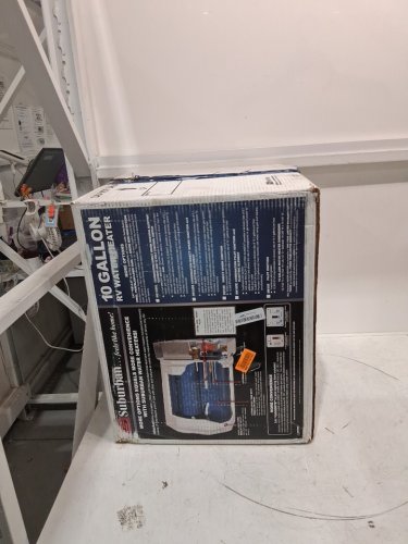 Suburban 10 GAL RV Water Heater with Dual Fuel (LP Gas & 120 V Electric), Direct Spark Ignition, 1,440 W Incoloy Electric Element, High-Recovery 12,000 BTU, Porcelain-Lined Steel Tank with Replaceable Anode Rode - Silver (Model:5243A) image 2