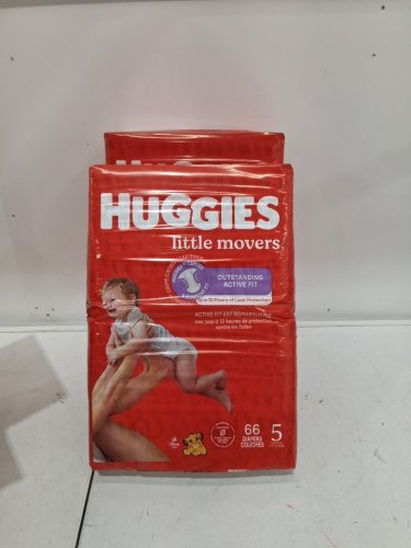 132PK HUGGIES® LITTLE MOVERS DIAPERS - SIZE 5 image 3