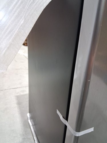 whirlpool mini refrigerator with reversible door - freezer compartment - 4.3cu.ft stainless steel and black (model:wh43s1e) image 10