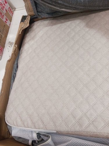 Jestonten 3-in-1 baby bassinet with wheels and soft mattress - 22" x 36" x 33" - grey (model: JJ001) image 8