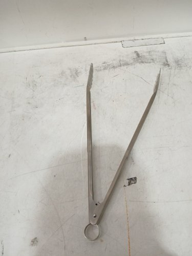 cusipro locking tongs - 16" - stainless steel image 3
