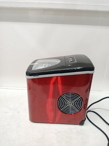 FRIGIDAIRE COMPACT ICE MAKER - MAKES 26LBS/DAY - metallic RED (MODEL: EFIC117-SSRED-COM) image 7