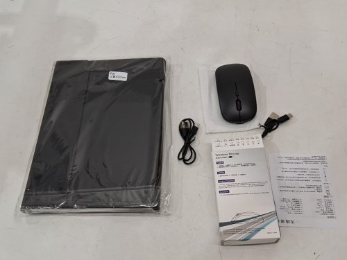 Keyboard Case with Bluetooth Mouse for Galaxy Tab S10 Lite - black image 3