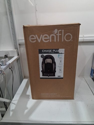 EVENFLO CHASE PLUS 2-IN-1 BOOSTER CAR SEAT FOR KIDS, 5-POINT HARNESS CONVERTS TO HIGH BACK BOOSTER - HURON/BLACK/GREY (MODEL: 30712344C) image 2