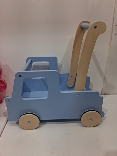 letti and me Moover wooden Push Truck and Tool Set *truck only* - blue image 2