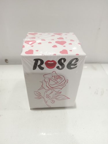 KISS THE ROSE rechargeable silicone ADULT TOY with 10 modes - red rose image 4