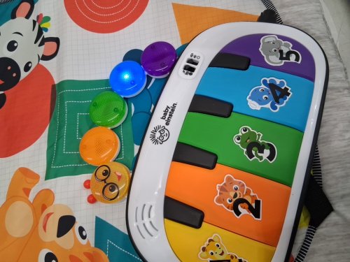 Baby Einstein 4-in-1 Kickin' Tunes Music Activity Gym Play Mat - multicolored - (model: 11749) image 3