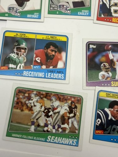 78 ASSTD 1987 1988 TOPPS FOOTBALL CARDS image 7