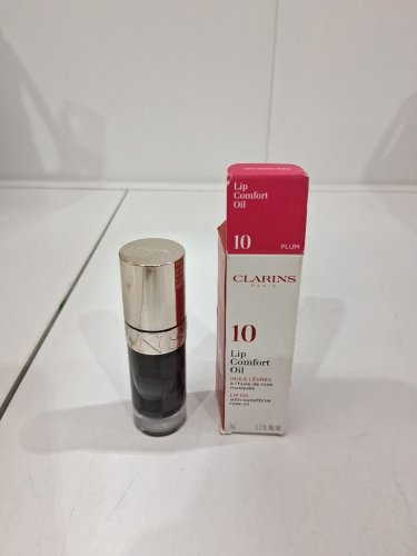 clarins Black & White Edition Lip Comfort Oil - 7ml - 25 Black image 2
