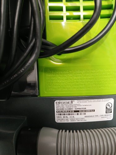 BISSELL LITTLE GREEN PROHEAT PORTABLE DEEP CLEANER/SPOT CLEANER WITH SELF-CLEANING HYDRORInSE TOOL - GREEN/GREY (model: 2513t/2513E) image 5