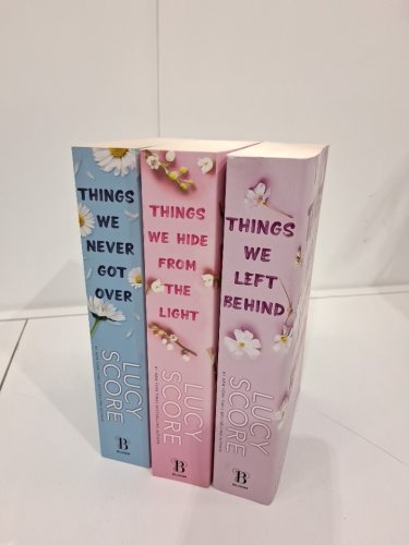 (paperback) Knockemout complete Series (Things We Left Behind, Things We Hide From The Light, Things We Never Got Over) By Lucy Score image 2
