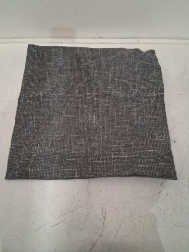 MIULEE LINEN THROW PILLOW COVER - VINTAGE FARMHOUSE - 20"X20" - GREY image 3