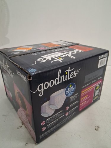 34PK GIRLS GOODNITES BEDWETTING NIGHT TIME UNDERWEAR, LARGE, FITS SIZES 10-12, (MODEL:‎00036000533613) image 2