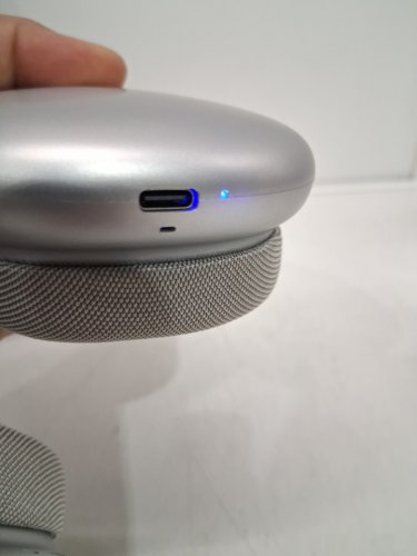 Wireless Bluetooth over ear headphones - silver/white image 4