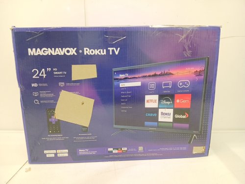 magnavox ROKU TV 720p SMART Television - 24" - Black (model: mrt2405) image 2