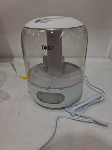 dreo quiet cool mist easy to fill air humidifier with 360° nozzle - 3L - 10.24" x 7.68" - white (model: dr-hhm006) image 3
