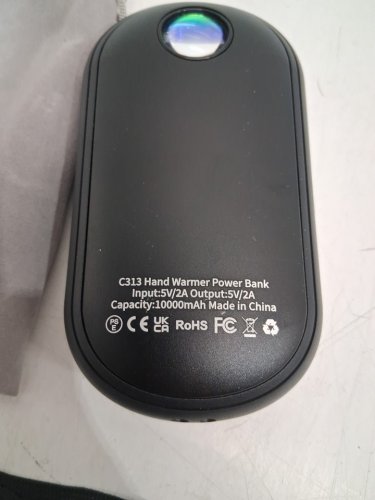 kssvzz Rechargeable Hand Warmer - black (model: c313) image 4