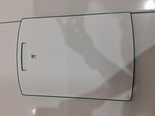 HENCKELS International Cutting Board - 11.5" x 16.5" - WHITE/GREEN image 2