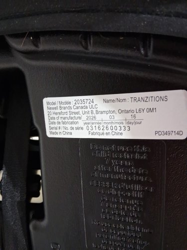 GRACO C20 TRANZITIONS 3-IN-1 HARNESS BOOSTER CAR SEAT - 100LBS MAX/CAP - BLACK (MODEL: 2035724) image 5